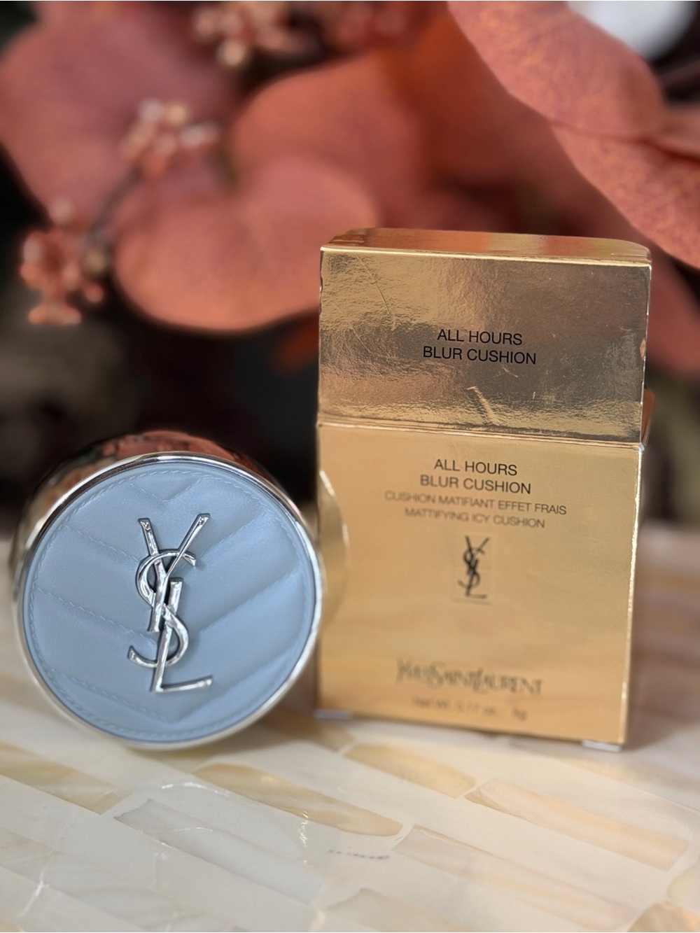 Yves Saint Laurent All Hours Blur Cushion Mattifying Icy Cushion - 5g NWB